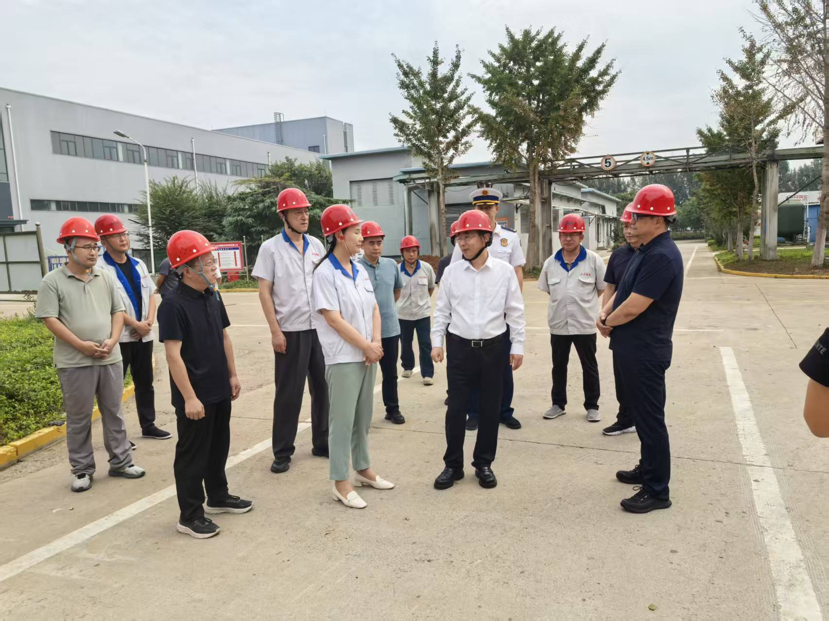 縣委書(shū)記在國(guó)慶、中秋雙節(jié)期間到公司調(diào)研